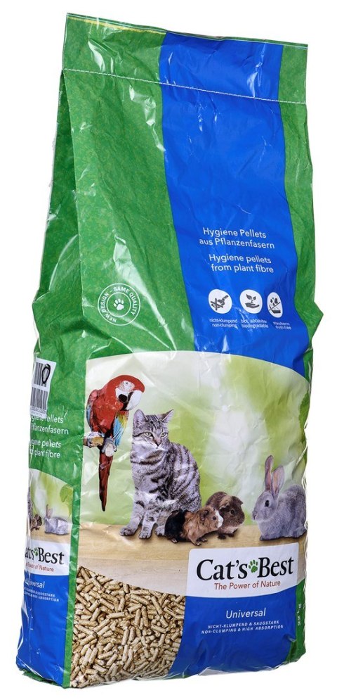 JRS Cats Best Universal - żwirek drewniany pellet - 22kg