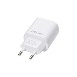 Beline Ładowarka sieciowa 30W GaN USB-C + USB-A, biała