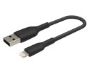 Belkin Kabel Braided USB- Lightning 15cm czarny