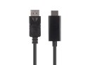 Lanberg Kabel DisplayPort (M) V1.1 -> HDMI (M) 1.8m czarny