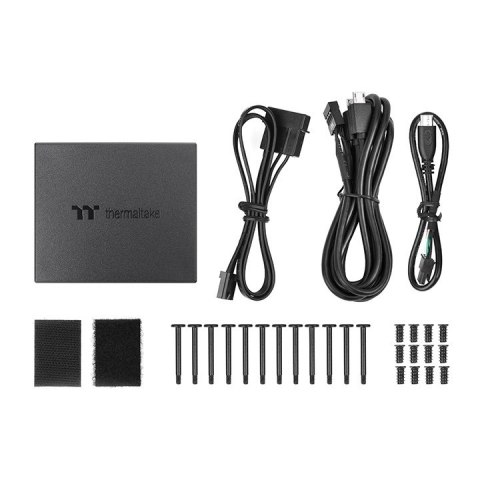 Thermaltake Wentylator ToughFan RGB 12cm 3pak, czarny