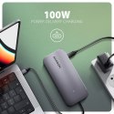 AXAGON HMC-6GM2 Wieloportovy hub 6in1 10Gbps, USB-A, USB-C, HDMI, M.2, SD/mSD, PD 100W, USB-C