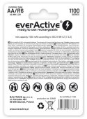 EverActive Akumulatory R6/AA 1100 mAH, blister 4 SZT. INFINITY LINE, technologia ready to use