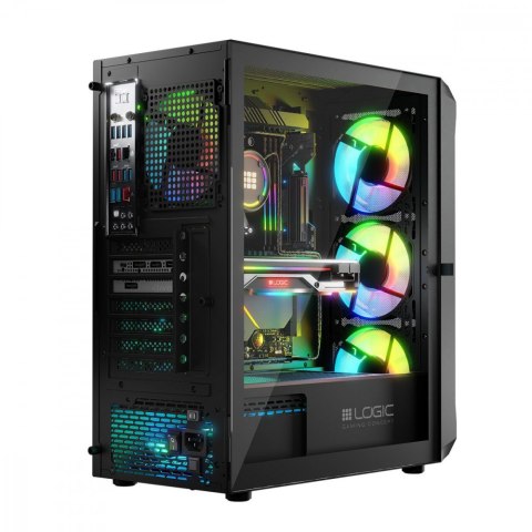 Logic Concept Obudowa Komputerowa Logic Portos ARGB Midi USB 3.0 Czarna