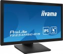 IIYAMA Monitor ProLite 21.5 cala T2234MSC-B1S IPS,10PKT.VGA,HDMI,DP