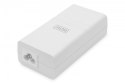 Digitus Zasilacz/Adapter PoE 802.3af, max. 48V 15.4W Gigabit 10/100/1000 Mbps, aktywny, Biały