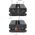 Qoltec Przetwornica napięcia Monolith 4000 MS Wave | 12V na 230V | 2000/4000W | USB