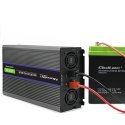 Qoltec Przetwornica napięcia Monolith 4000 MS Wave | 12V na 230V | 2000/4000W | USB