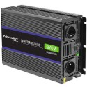 Qoltec Przetwornica napięcia Monolith 6000 MS Wave | 12V na 230V | 3000/6000W | USB