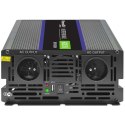 Qoltec Przetwornica napięcia Monolith 6000 MS Wave | 12V na 230V | 3000/6000W | USB