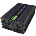 Qoltec Przetwornica napięcia Monolith 6000 MS Wave | 12V na 230V | 3000/6000W | USB