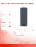 Savio Obudowa na dysk zewnętrzny M.2 SSD NVMe, USB-C 3.1, AK-67