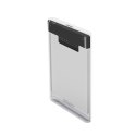 Savio Zewnętrzna obudowa na dysk HDD/SSD 2.5", USB 3.0, AK-66, transparentna