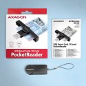 AXAGON CRE-SMPA Czytnik kart identyfikacyjnych PocketReader USB-A