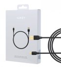 AUKEY CB-MD1 kabel micro USB - USB-A 1m 480 Mbps Quick Charge czarny