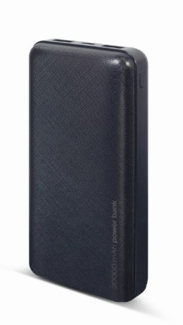 Gembird PowerBank 20 000 mAh czarny