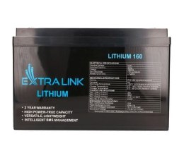 Extralink Akumulator LiFePO4 160AH 12.8V BMS EX.30462