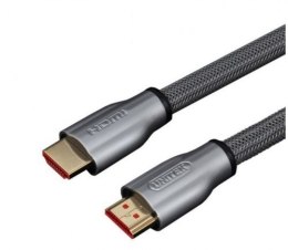 Unitek Kabel HDMI M/M 10m, v2.0, oplot, złoty, Y-C142RGY