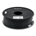 Qoltec Profesjonalny filament do druku 3D | ABS PRO | 1.75mm | 1kg | Czarny