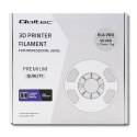 Qoltec Profesjonalny filament do druku 3D | PLA PRO | 1kg | 1.75mm | Srebrny