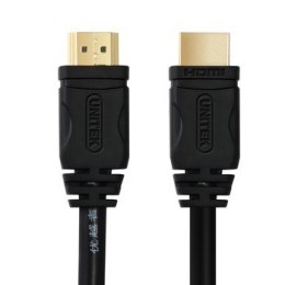 Unitek Kabel HDMI M/M 3,0m v2.0; GOLD; BASIC