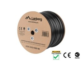 Lanberg Kabel UTP Kat.5E CU 305 m drut outdoor