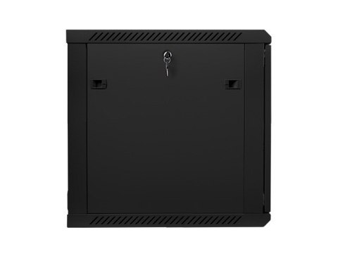 Lanberg Szafa instalacyjna wisząca 19 cali 12U 600X600mm czarna (drzwi szklane)
