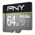 PNY Pamięć MicroSDXC 64GB P-SDU64GV31100PRO-GE