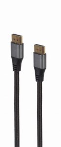 Gembird Kabel DisplayPort Premium 8K 1.8m czarny