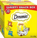 DREAMIES Variety Snack Box - przysmak dla kota - 12x60 g