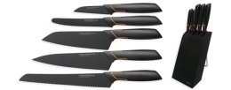 Fiskars Zestaw 5 noży w bloku Edge 1003099