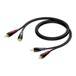 PROCAB Kabel 2x RCA/Cinch Męski - 2x RCA/Cinch Męski 3 m - CLA800/3