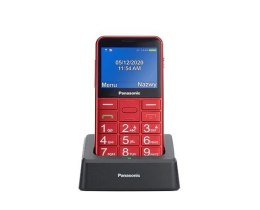 Panasonic Telefon dla seniora KX-TU155 czerwony