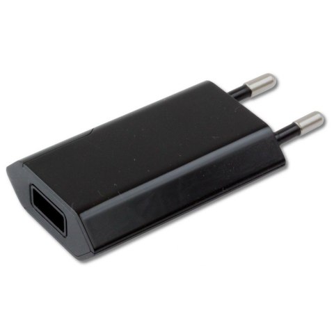 Techly Ładowarka sieciowa USB 5V 1A czarna