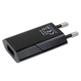 Techly Ładowarka sieciowa USB 5V 1A czarna