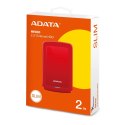 Adata DashDrive HV300 2TB 2.5 USB3.1 Czerwony