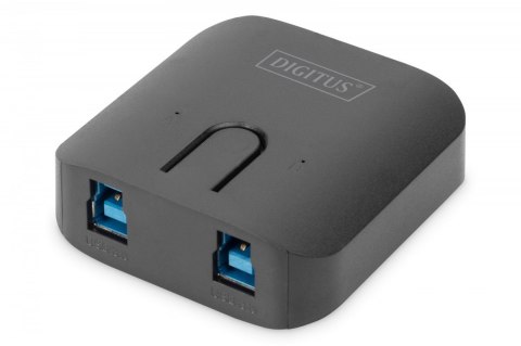 Digitus Przełącznik USB 3.0 Super Speed 5 Gbps, 2 PC - 1 Urządzenie, samozasilający