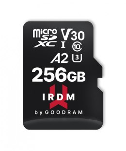 GOODRAM Karta pamięci microSD IRDM 256GB UHS-I U3 A2 + adapter