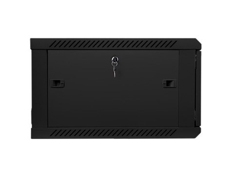 Lanberg Szafa instalacyjna wisząca 19 cali 6U 600X600mm czarna (drzwi szklane)