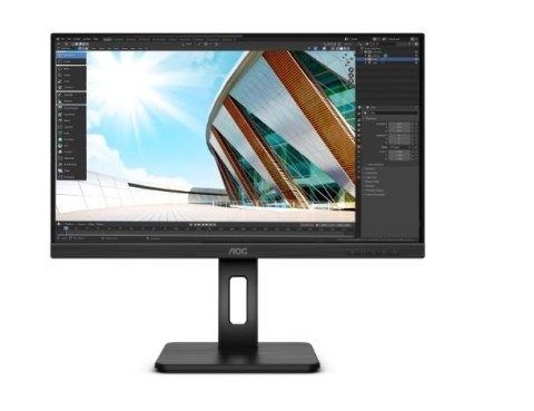 AOC Monitor Q27P2Q 27 IPS HDMI DP USB Pivot