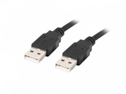 Lanberg Kabel USB-A M/M 2.0 1.8m Czarny