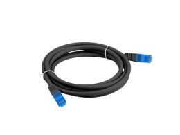 Lanberg !Patchcord kat.6a S/FTP CCA 2.0m Czarny