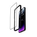 CRONG Szkło ochronne Anti-Bacterial 3D Armour Glass iPhone 14 Pro Max z ramką instalacyjną