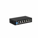 Extralink Przełącznik EUROS V2 6 portów POE SWITCH 4 porty 10-100MBPS POE + 2 porty UPLINK 802.3AF 60W