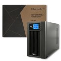 Qoltec Zasilacz awaryjny UPS, on-line, czysta fala sinusoidalna, 3KVA, 2.4W, LCD, USB