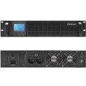 Qoltec Zasilacz awaryjny UPS RACK | 2kVA | 1600W | LCD