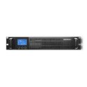 Qoltec Zasilacz awaryjny UPS RACK | 3kVA | 2400W | LCD