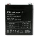 Qoltec Akumulator AGM | 12V | 4.5Ah | max.1.35A