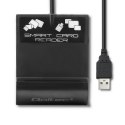 Qoltec Inteligentny czytnik chipowych kart ID SCR-0636 | USB typu C