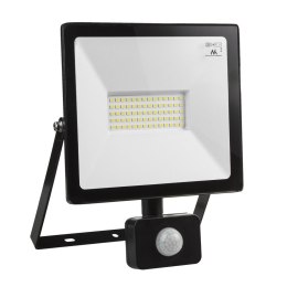 Naświetlacz LED z czujnikiem ruchu Maclean MCE650 NW slim Neutral White 50W, IP44